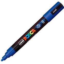 Marcatore UNI POSCA PC5M p.media 1,8-2,5mm blu UNI MITSUBISHI