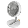 Ventilatore da tavolo Air Studio ricaricabile multiposizione grigio/bianco CFG