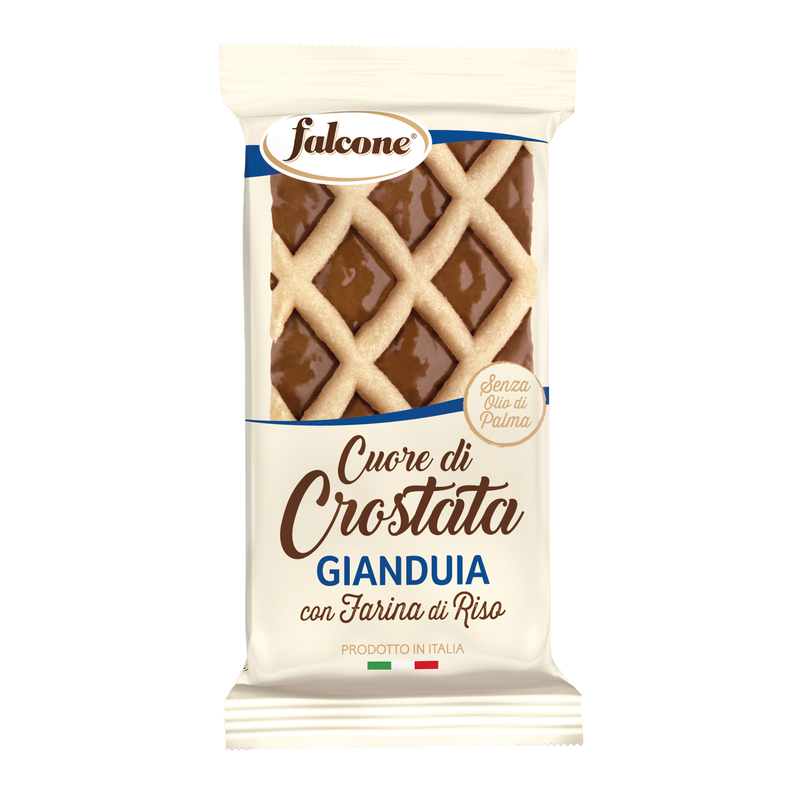 Cuor di crostata gianduia 60gr Falcone