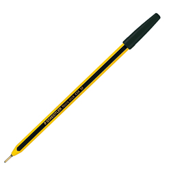 Scatola 20 penna a sfera 434 Noris Stick nero 1