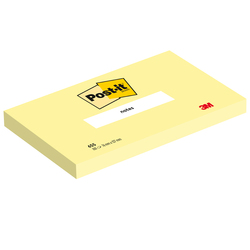 BLOCCO 100fg Post-itR Giallo Canary 76x127mm 655