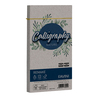 25 buste Calligraphy Remake 120gr 110x220mm scoglio Favini