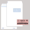 500 buste sacco CompetitorFSCÂ®bianca strip adesivo c/finestra 23x33cm 100grPigna