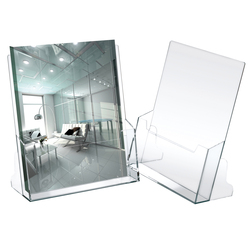 PORTADEPLIANT IN PLASTICA TRASPARENTE 23X25