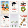 Biglietto Laurea/Pensione con glitter fantasie assortite Rex Sadoch