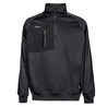 Felpa mezza zip Leeds tg M nero U-Power