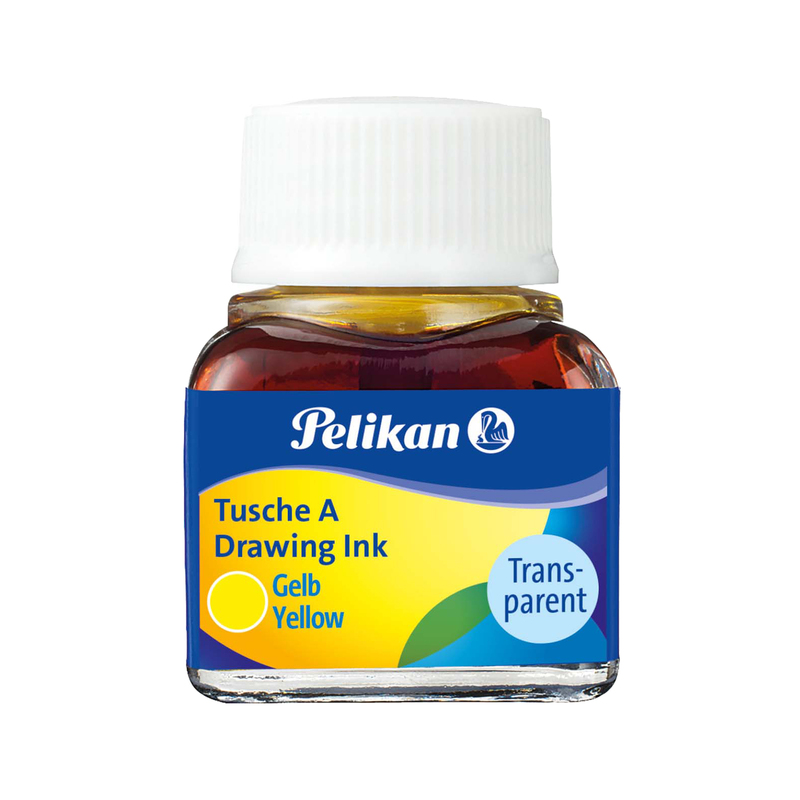 INCHIOSTRO DI CHINA 523 GIALLO 5 10ML PELIKAN