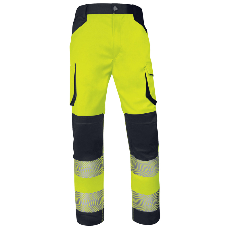 Pantaloni multitasche alta visibilitA' M2PA3S tg XXL giallo fluo Deltaplus