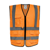 Gilet alta visibilitA' GILPOCK tg L arancio fluo Deltaplus