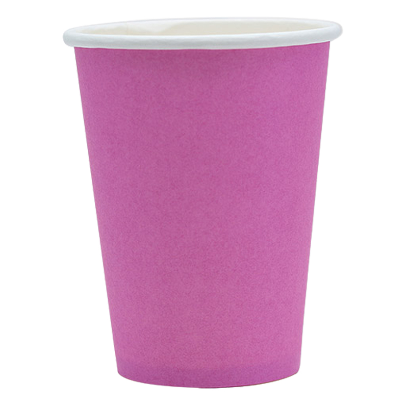 25 bicchieri 250cc Ecocolor biodegradabile fucsia Big Party