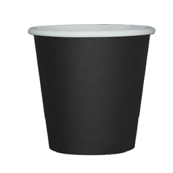 25 bicchieri 80cc Ecocolor biodegradabile nero Big Party