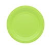 25 piatti piani D18cm Ecocolor biodegradabile verde mela Big Party