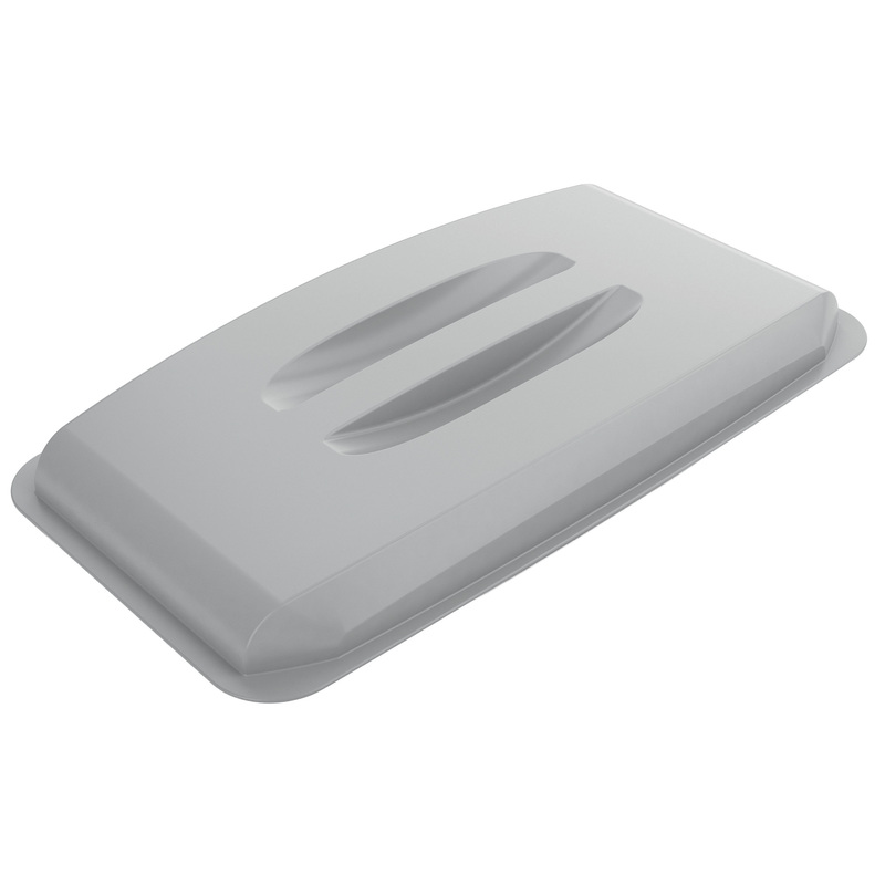 Coperchio grigio per bidone DURABIN rettangolare 60 lt Durable