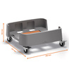Carrello quadrato in rPP per bidoni DURABIN da 90L 390x165x415mm Durable