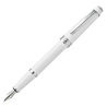 Penna stilografica Bailey Light punta M fusto bianco/chromo Cross