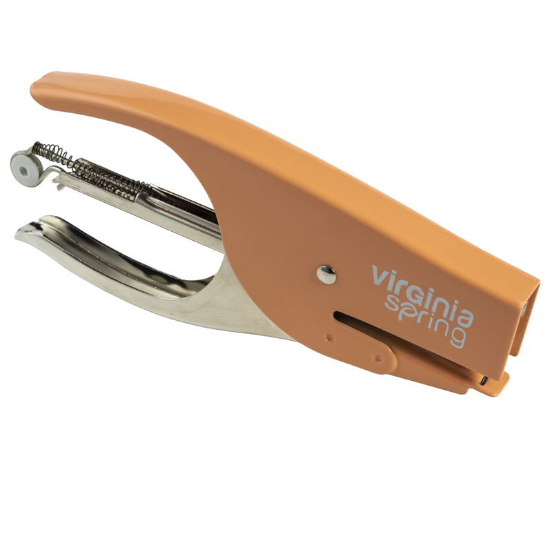 Cucitrice a pinza Virginia spring ARANCIO in scatola Iternet
