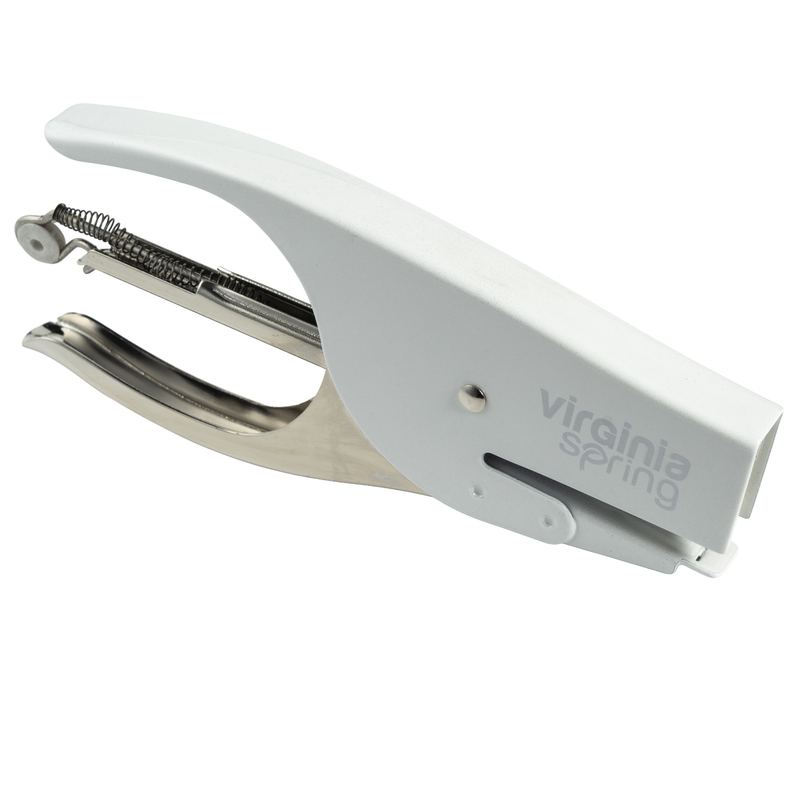 Cucitrice a pinza Virginia spring BIANCO in scatola Iternet