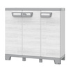 Armadio 3 ante CAB102B sequoia grigio Terry