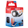 Nastro adesivo telato Tex nero 38mmx2,7mt Geko