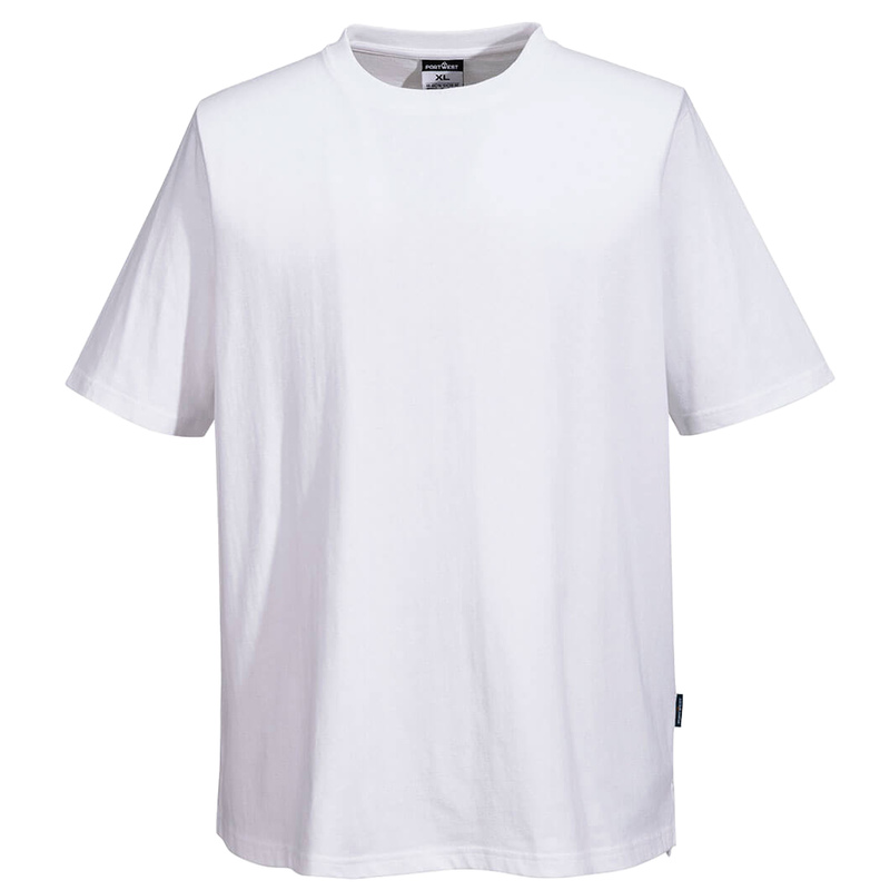 T-shirt chef unisex a maniche corte tg XL bianco Portwest