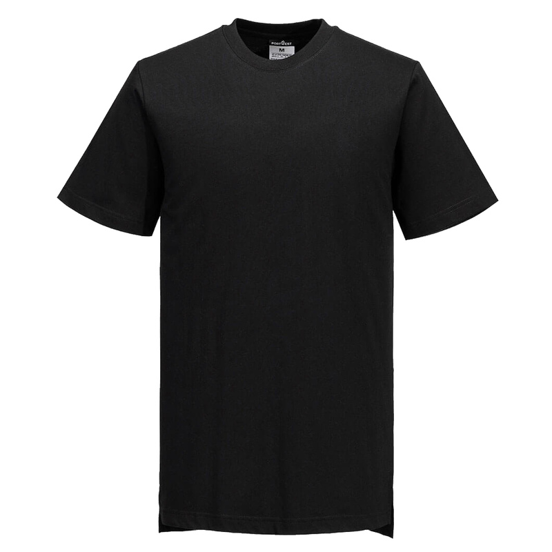 T-shirt chef unisex a maniche corte tg XL nero Portwest