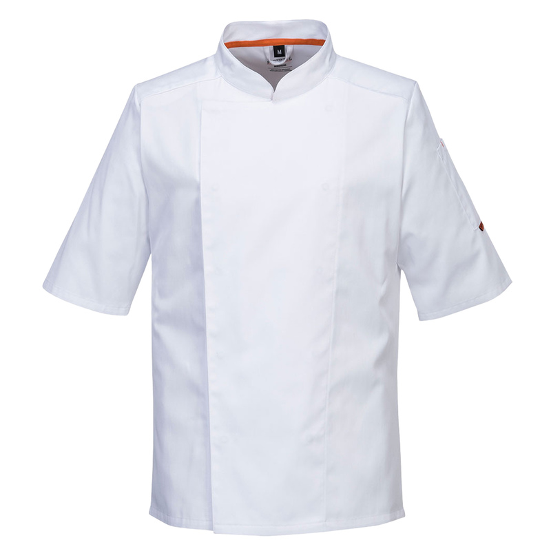 Giacca da cuoco MeshAir Pro a manica corta tg XXL bianco Portwest
