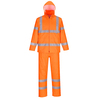Completo antipioggia ripiegabile Hi-Vi tg L arancione fluo Portwest