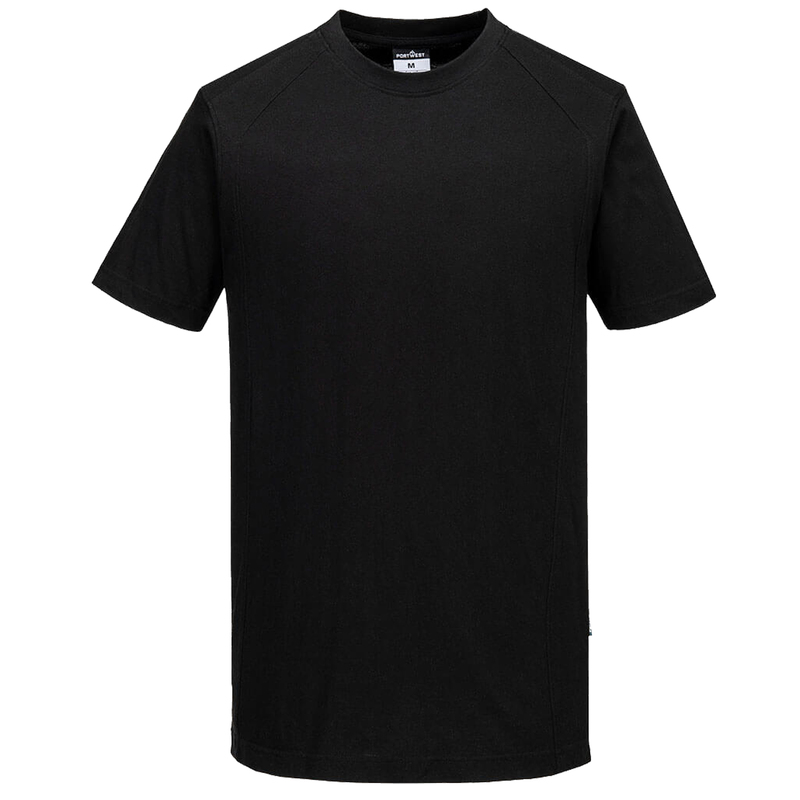 T-shirt a maniche corte Eco tg XXL nero Portwest
