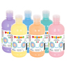 Box 6 tempera colori pastel 500ml colori assortiti PRIMO