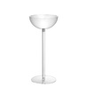 Espositore con contenitore con 1 semisfera D37,5cm H90cm