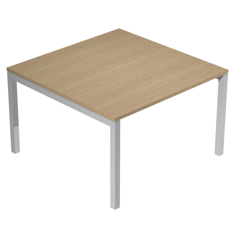Tavolo riunioni 120X120xH74,4cm rovere AgorA'