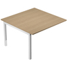 Modulo aggiuntivo per tavolo riunioni AGORA' 120X120x74,4cm Rovere