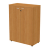 Armadio modulare a 2 ante medio  90x45,8cmxH123cm noce chiaro