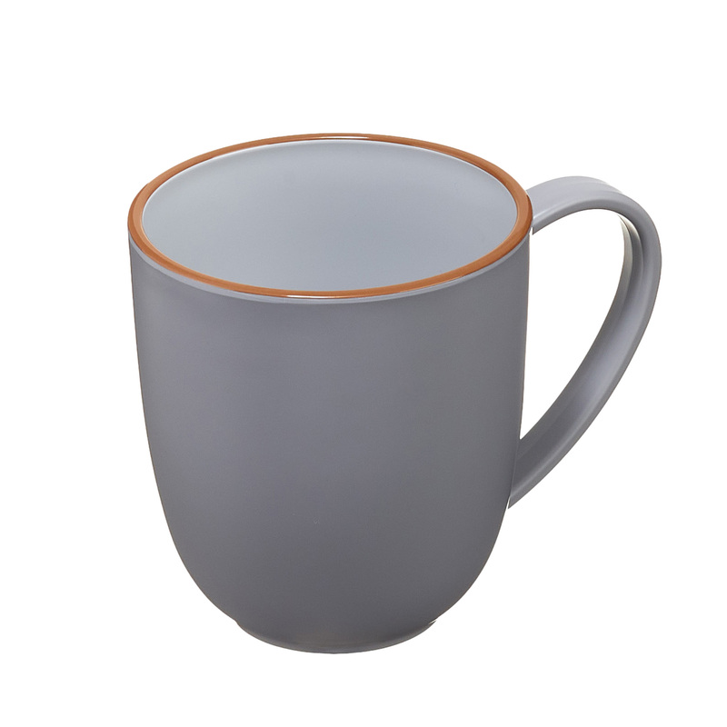Tazza rPET 13x9,2x10,2cm grigio Leone