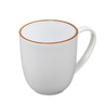 Tazza rPET 13x9,2x10,2cm bianco Leone