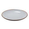 Piatto piano rPET D22x2,6cm grigio Leone