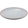 Piatto piano rPET D27,5x2,8cm grigio Leone
