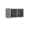 Casellario componibile Annabox 2 porte grigio/antracite Metalpus