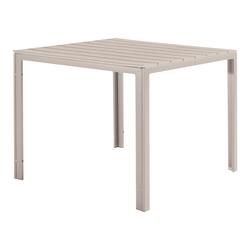 Tavolo Tenerife quadrato 78x78x74cm beige Verdelook (stagionale)