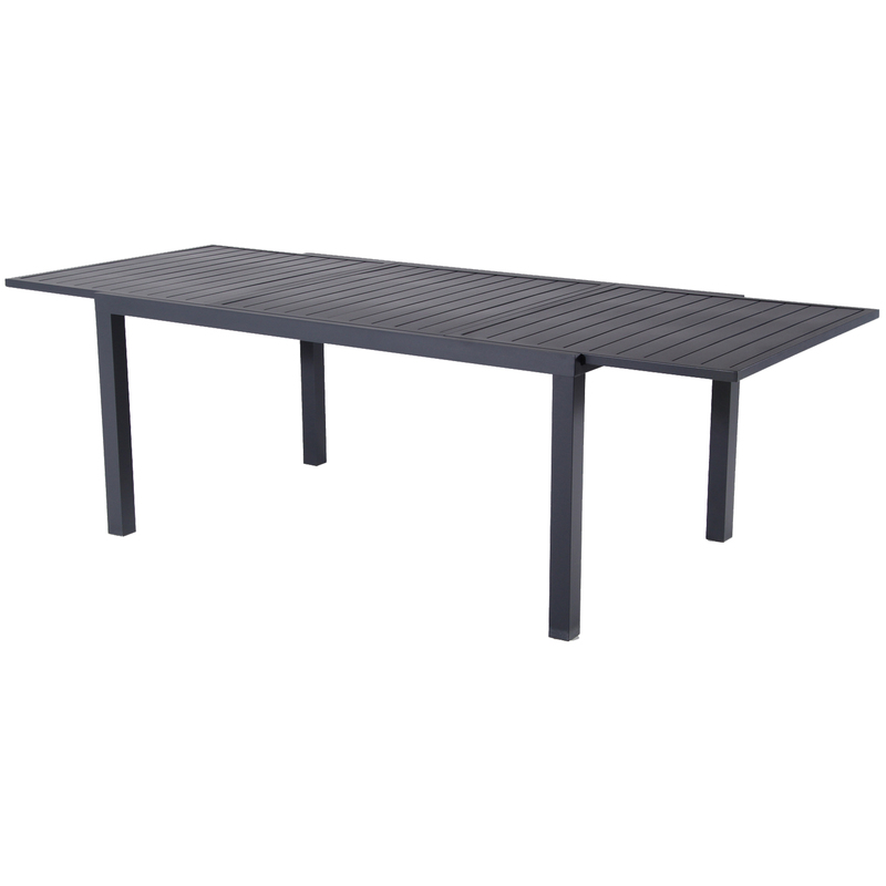 Tavolo Sardegna rettangolare 160x100x74cm grigio Verdelook