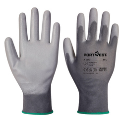 Guanti A120 con palmo in PU tg M grigio Portwest
