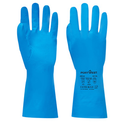 Guanti in nitrile tg M azzurro Portwest