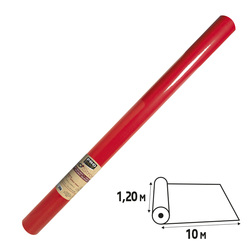Tovaglia idrorepellente Spunbond in rotolo 1,2x10m rosso Pro Nappe
