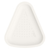 Conf 125 Vassoi pizza  1/6 23x26cm bianco Signor Bio