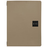 Portamenu A4 con elastico 12 facciate BEIGE scritta MENU Stilcasa