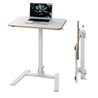 Scrivania Compatta pneumatica mobile pieghevole 65x46x74-109cm Leitz