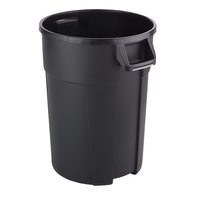 Pattumiera Cestone Titan 120 Lt nero Rotho