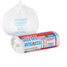 15 Sacchi rifiuti organici Sac Bio 42x45cm 10L 12my  bianco Geko