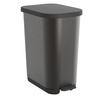 Pattumiera RIBO con coperchio e pedale  25-40lt Rotho
