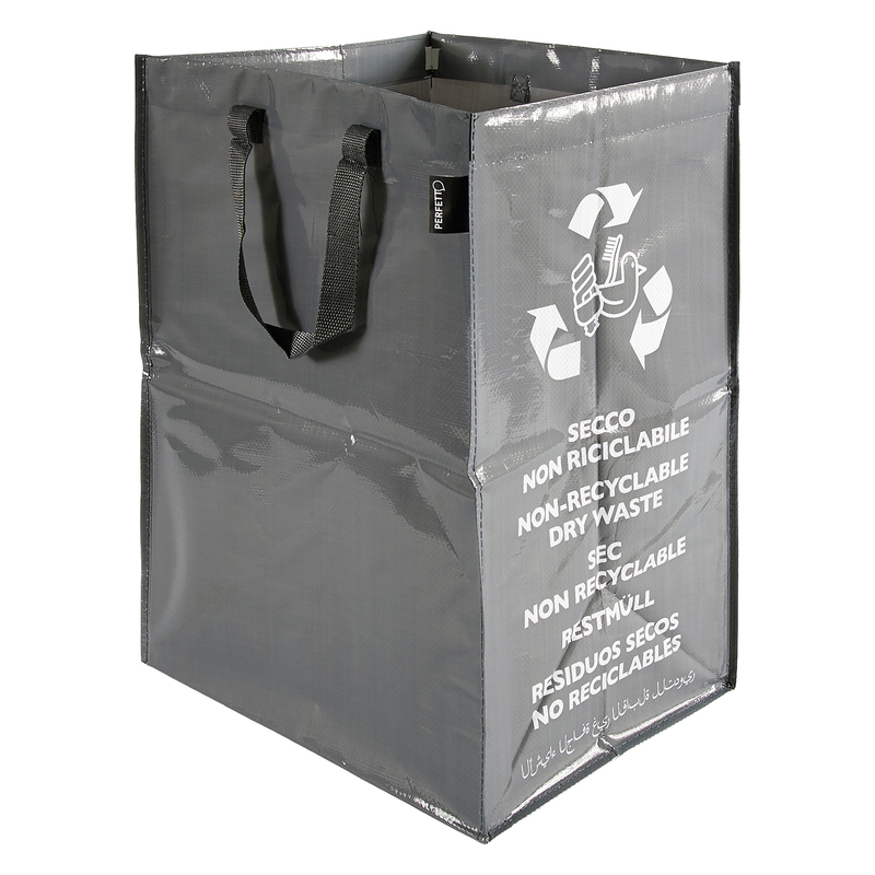 Contenitore Ricicla Bag indifferenziata grigio Perfetto